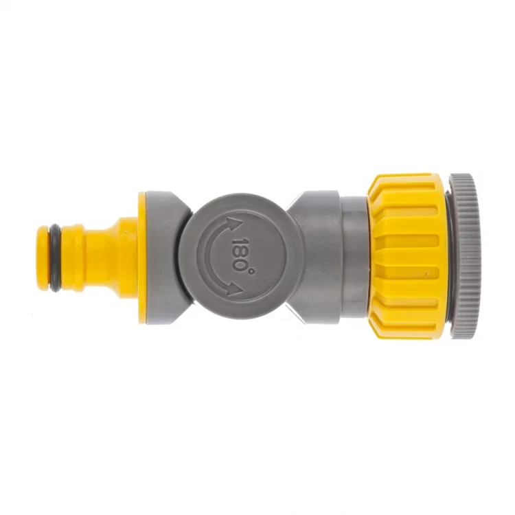 Соединитель штуцерный с внутренней резьбой 1/2" - 3/4" с шарниром PALISAD LUXE 66247 купить в Когалыме