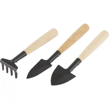 Набор по уходу за комнатными растениями деревянная рукоятка (лопатка, пика, грабли) Palisad 63042 купить в Когалыме