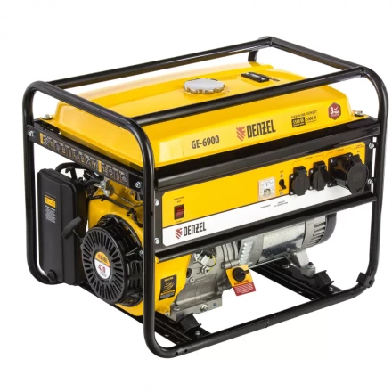 Генератор бензиновый DENZEL GE 6900 94637 купить в Когалыме