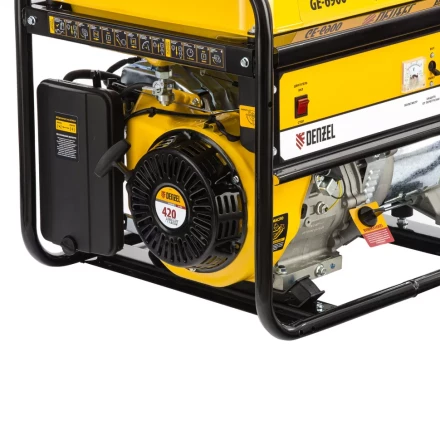 Генератор бензиновый DENZEL GE 6900 94637 купить в Когалыме