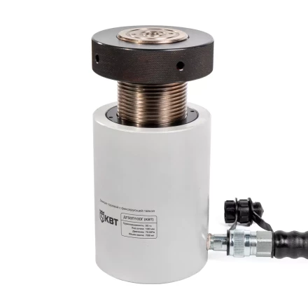 Домкрат грузовой с фиксирующей гайкой КВТ ДГ-50П100Г серия ПРОФИ (84585) купить в Когалыме