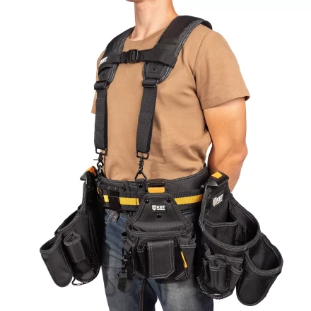 Комплект быстросъемных поясных сумок с ремнем-кушаком и разгрузочными лямками КВТ СМ-14 (102653) купить в Когалыме