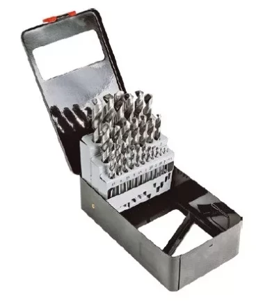 Набор сверл по мет 1,0-13,0мм 25шт белые, мет. коробка Кратон 1 05 01 015 купить в Когалыме