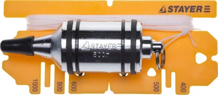 Отвес STAYER "PROFI" строительный со шнуром, с противоударными ободками, 500 г 06352-50 купить в Когалыме