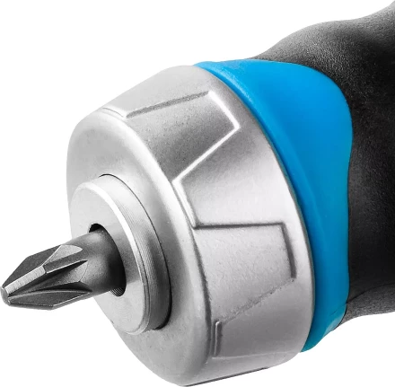 Набор ЗУБР "ПРОФЕССИОНАЛ": Отвертка реверсив с двухкомп рукоят, насадки, CrMo, рукоят с отсеком для хранения бит, 38 предметов 25352-H38 купить в Когалыме