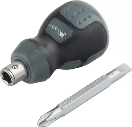 Отвертка комбинированная SL6,0 / Ph2 х 38 мм CrМо двухкомп. рукоятка MATRIX MASTER 11581 купить в Когалыме