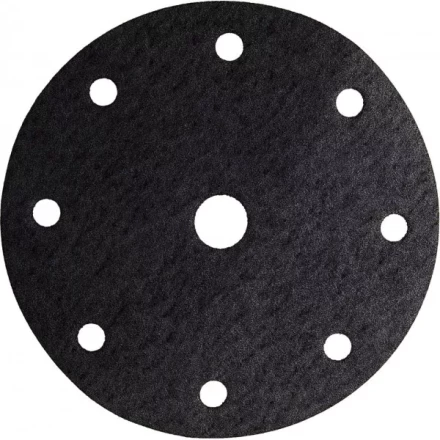 Круг шлифовальный URAGAN "Универсальный водостойкий с покрытием стеарата цинка" на липучке, 9 отв., P180, 150мм, 50шт 907-44114-180-50 купить в Когалыме