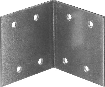 ЗУБР УМШ-1.5, 60 x 60 x 60 x 1.5 мм, белый цинк, широкий мебельный уголок (31034-60) купить в Когалыме