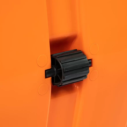 Движок для уборки снега пластиковый, 795х435х1280 мм, стальная рукоятка, усиленный, Сибртех 61669 купить в Когалыме