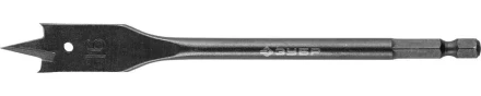 ЗУБР "ЭКСПЕРТ". Сверло по дереву перьевое, шестигранный хвостовик 1/4" с проточкой, 16х152мм 29503-16 купить в Когалыме