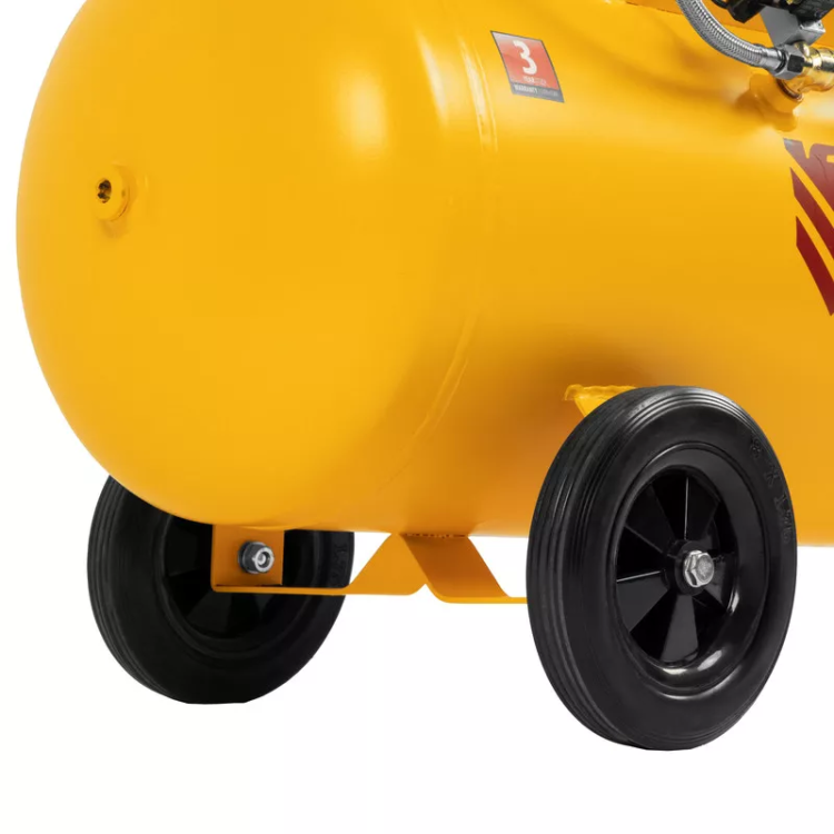 Компрессор безмасляный, малошумный DLS 1800/100,1800 Вт, 3x600, 100 л, 345 л/мин// Denzel 58028 купить в Когалыме