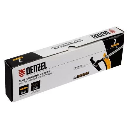 Диск для триммера  мульчирующий, 250 х 25,4 толщина 3 мм, 2 лезвия// Denzel 96327 купить в Когалыме