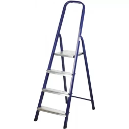 Лестница-стремянка СИБИН стальная, 4 ступени, 82 см 38803-04