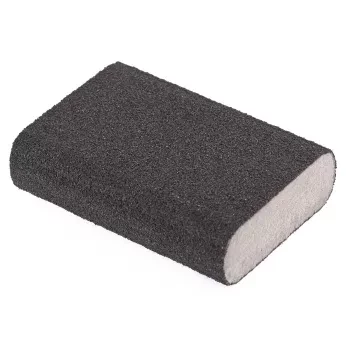 Губка для шлифования 100 х 70 х 25 мм овал твердая P80 MATRIX 75737 купить в Когалыме