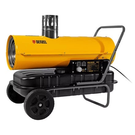 Дизельная тепловая пушка Denzel NHG-20i, 20 кВт, 600 м3/ч, непрямой нагрев, цифровой термостат купить в Когалыме