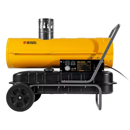 Дизельная тепловая пушка Denzel NHG-20i, 20 кВт, 600 м3/ч, непрямой нагрев, цифровой термостат купить в Когалыме