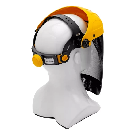 Щиток защитный лицевой с сеткой Denzel "СВОНА" НС-01 "ЛЮКС", плавная регулировка храповик, 89196 купить в Когалыме