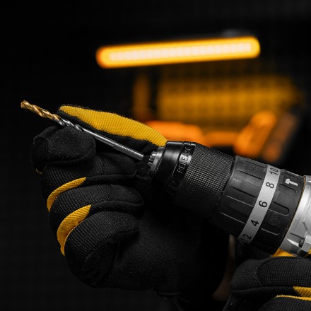 Сверло спиральное по металлу Denzel 5 x 86 мм, Р6М5, Golden Tip, 718233 купить в Когалыме