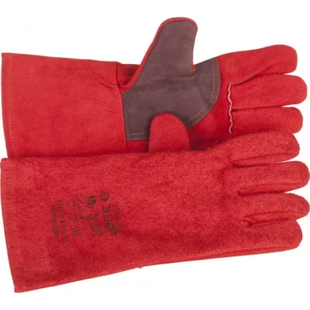 Термостойкие краги ЗУБР "МАСТЕР" для сварки и тяжелых механических работ, спилковые, с подкладкой, 350мм 11334-XL купить в Когалыме