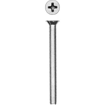 Винт DIN 965, M5 x 50 мм, 5 шт, кл. пр. 4.8, оцинкованный, ЗУБР 303116-05-050 купить в Когалыме