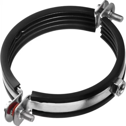 Хомут трубный с гайкой, оцинкованный, 3", 6шт, ЗУБР Мастер 37850-87-94 37850-87-94 купить в Когалыме