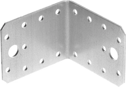 Крепежный угол ЗУБР "МАСТЕР", 55х70х70мм, 20шт 310125-55-070 купить в Когалыме