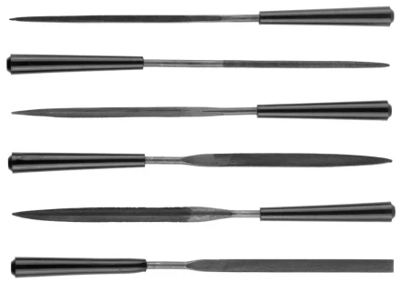 Набор STAYER "MASTER" Надфили, ручка из ПВХ, 100мм, 6шт 1603-10-H6_z01 купить в Когалыме