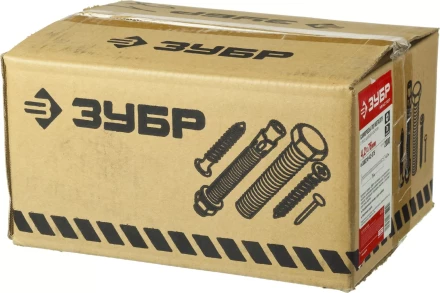 Саморезы ЗУБР с прессшайбой и сверлом по листовому металлу до 2 мм, PH2, 4,2х76 мм, 2000шт 4-300210-42-076 купить в Когалыме