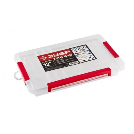 Органайзер ЗУБР "МАСТЕР" для крепежа и принадлежностей, 297х175х45мм (12") 38192-12 купить в Когалыме