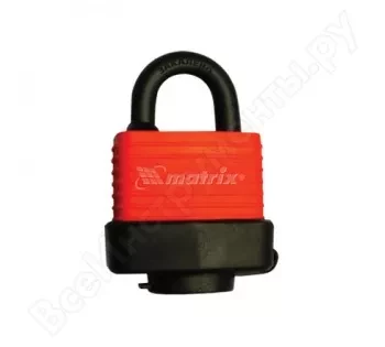 Замок навесной всепогодный 50 мм MATRIX 91824 купить в Когалыме