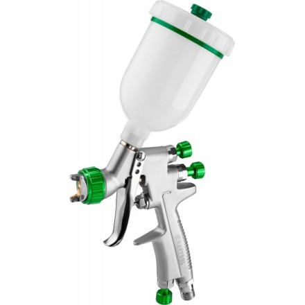 Краскопульт пневматический KRAFTOOL &quot;PRO&quot; Jeta 3000 mini, HVLP, c верхним бачком, 0,8мм 06561-0.8 купить в Когалыме