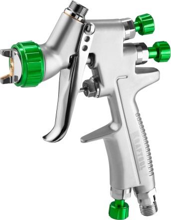 Краскопульт пневматический KRAFTOOL &quot;PRO&quot; Jeta 3000 mini, HVLP, c верхним бачком, 0,8мм 06561-0.8 купить в Когалыме