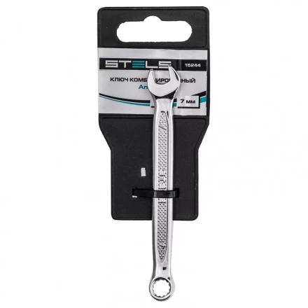 Ключ комбинированный 7 мм CrV антислип Stels 15244 купить в Когалыме
