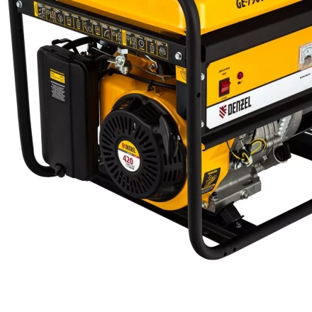 Генератор бензиновый DENZEL GE 7900 94638 купить в Когалыме