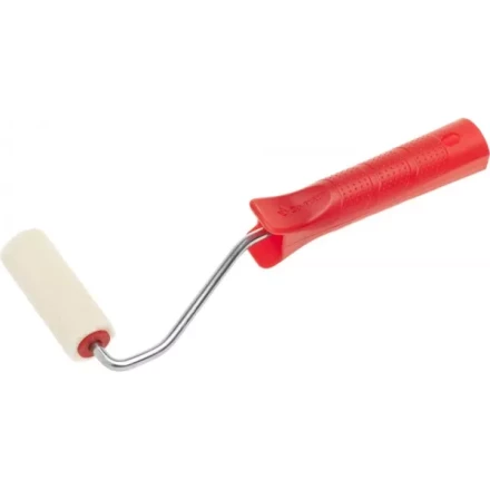 Мини-валик ЗУБР "ЭКСПЕРТ" "ВЕЛЮР", 100% шерсть, ворс 4мм, ручка 6мм, d=15/70мм 03536-07 купить в Когалыме