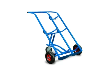 Тележка для баллонов пропан + кислород TOR ТГК-П, 2 баллона (250 пневмо+160поворотное) 1023962 купить в Когалыме