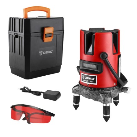 Уровень лазерный DEKO DKLL02RB + case, 065-0276 купить в Когалыме