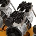 Компрессор безмасляный, малошумный  DLS 2250/100, 2250 Вт, 3x750, 100 л, 410 л/мин блок управления/ Denzel 58029 купить в Когалыме