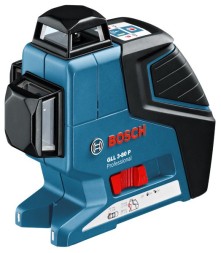 Нивелир лазерный BOSCH GLL 3-80 P с приемником 80 м