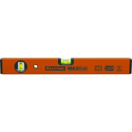 Уровень KRAFTOOL коробчатый усиленный, точность (0,5мм/м), 2 ампулы, 40 см 34577-040 купить в Когалыме