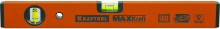Уровень KRAFTOOL коробчатый усиленный, точность (0,5мм/м), 2 ампулы, 40 см 34577-040 купить в Когалыме