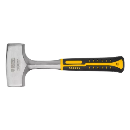 Кувалда 2 кг, цельнометаллическая, двухкомпонентная рукоятка Denzel 11013 купить в Когалыме