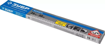 Полотно ЗУБР "ПРОФЕССИОНАЛ" по металлу, биметаллическое 24TPI шаг 1мм, 300мм, 50шт 15855-24-50 купить в Когалыме