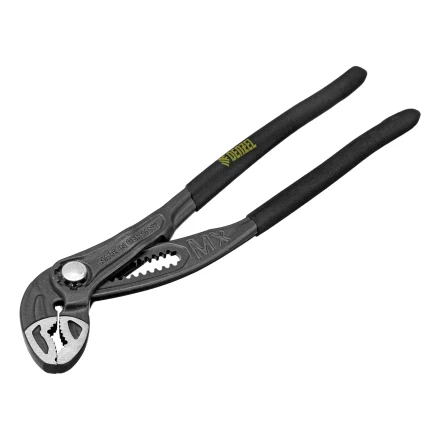 Клещи переставные Denzel 17906, кнопочный механизм, обливные рукоятки, 250 мм купить в Когалыме