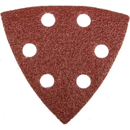 Треугольник шлифовальный универсальный STAYER "MASTER" на велкро основе, 6 отверстий, Р40, 93х93х93мм, 5шт 35460-040 купить в Когалыме