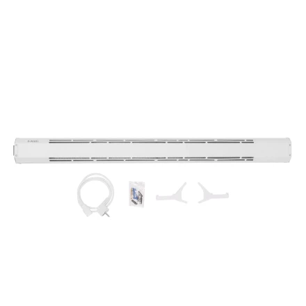 Конвектор электрический плинтусный Denzel ATRIC-450, 230 В, 450 Вт, ТЭН белый 98134 купить в Когалыме