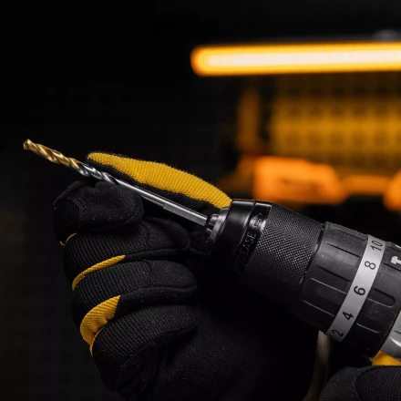 Сверло спиральное по металлу Denzel 5,5 x 93 мм, Р6М5, Golden Tip 718234 купить в Когалыме