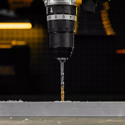 Сверло спиральное по металлу Denzel 5,5 x 93 мм, Р6М5, Golden Tip 718234 купить в Когалыме