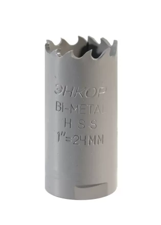 Коронка Bi-Metal Ф24 мм М3 Энкор 24124 купить в Когалыме