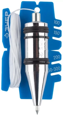 Отвес ЗУБР "ЭКСПЕРТ" строительный со шнуром и безопасным наконечником, 300 г 06347-30_z01 купить в Когалыме